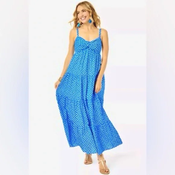 Lilly Pulitzer Maxi Dress Shylee - Picture 2 of 9